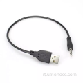 Cavo cavo di carica da USB da USB a jack